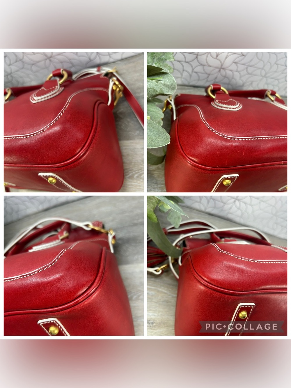 3637 Dooney & Bourke Florentine Edge Medium Satchel 883637 - Picture 12 of 15